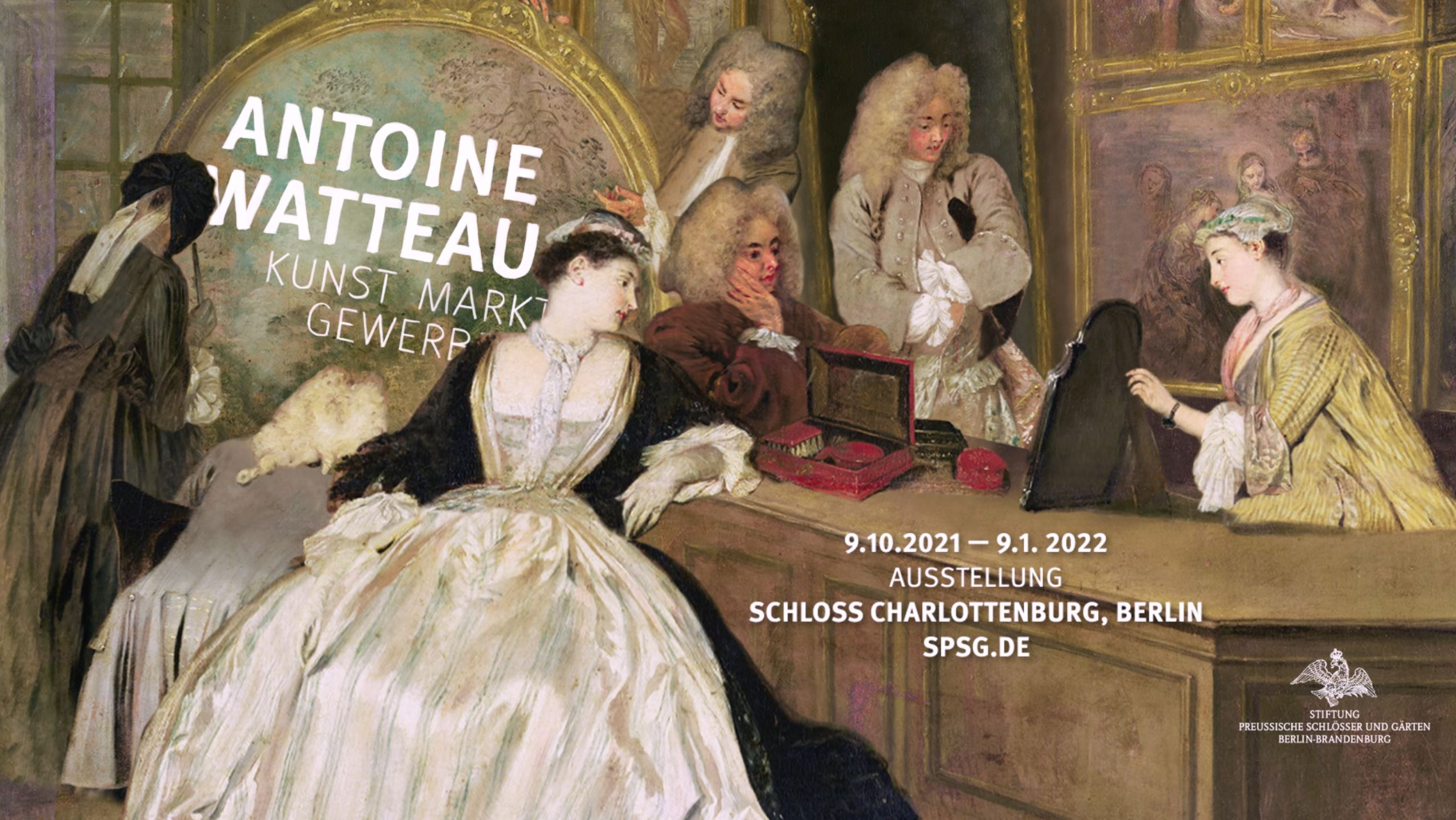 Antoine Watteau. Kunst. Markt. Gewerbe